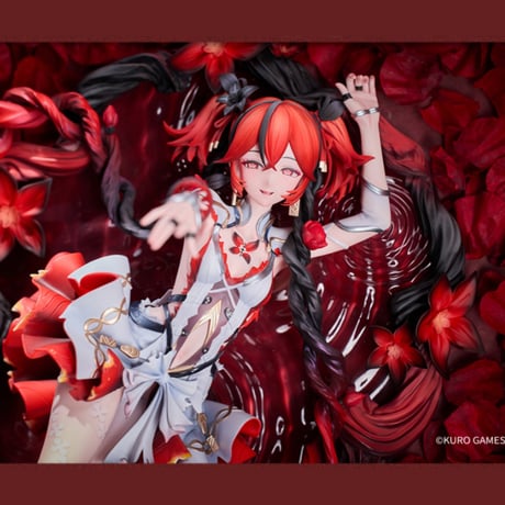 『鳴潮』　共鳴者テーマ　ツバキ　1/7スケールフィギュア　咲き乱れる紅椿Ver.（予約販売）2026年11月中国発売