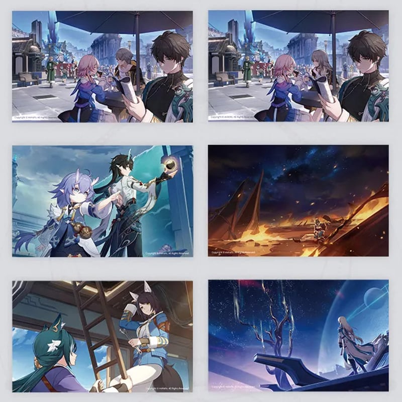 崩壊:スターレイル miHoYo 君との思い出シリーズ ポストカード 崩壊:スターレイル miHoYo 君との思い出シリーズ ポストカード