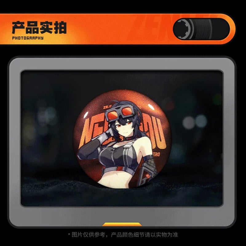 ゼンレスゾーンゼロ miHoYo 立絵シリーズ バッジ 白祇重工（予約販売