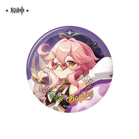 原神　miHoYo　命定之日シリーズ　キャラクターバッジ　2025　Ver.5（予約販売）2026年7月中旬中国発売