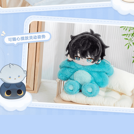 崩壊：スターレイル　miHoYo　男子寮シリーズ　骨格パーツ付き　綿製ぬいぐるみ（予約販売）