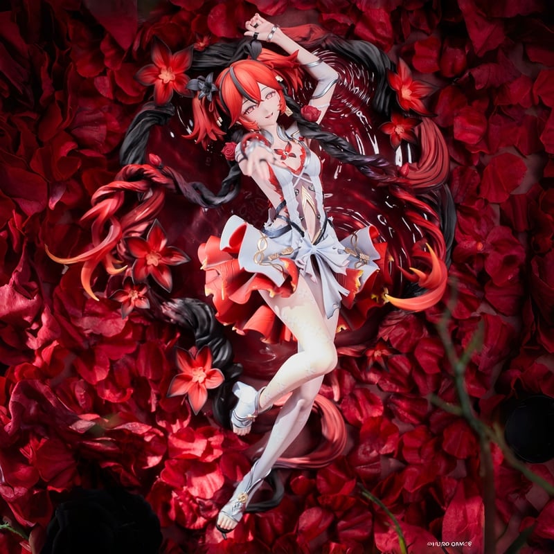 鳴潮』 共鳴者テーマ ツバキ 1/7スケールフィギュア 咲き乱れる紅椿Ver