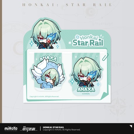 崩壊：スターレイル　miHoYo　パムの展示館シリーズ　マグネットしおりセット　Ver.3（予約販売）