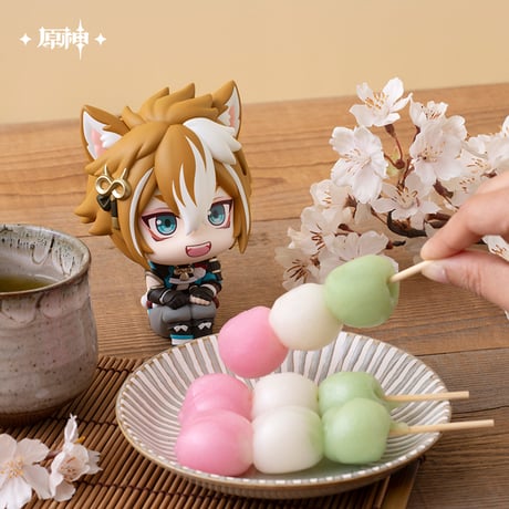 原神　miHoYo　MegaHouseコラボ　「Lookup」Q版フィギュア　ゴロー（予約販売）2026年11月中国発売　※注文後のキャンセル不可商品