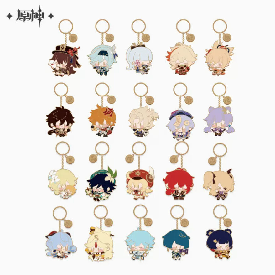 魈 ミニキャラメタルキーホルダー 原神