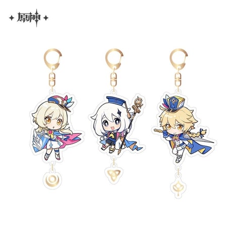 原神　miHoYo　2023オフライン展示会シリーズ　アクリルチャーム（予約販売）