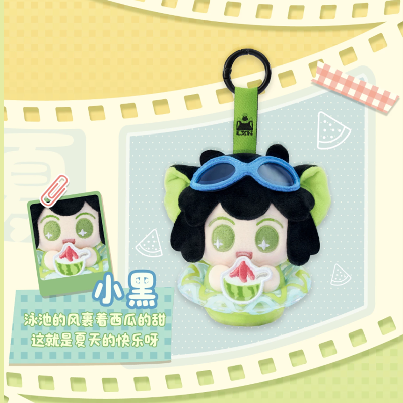 羅小黒戦記2 FANSZコラボ 時光日記シリーズ 墩墩団子 ぬいぐるみ