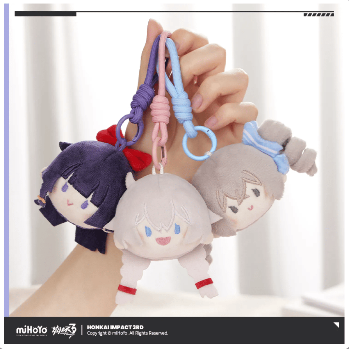 崩壊3rd miHoYo 願い団団シリーズ ぬいぐるみペンダント（予約