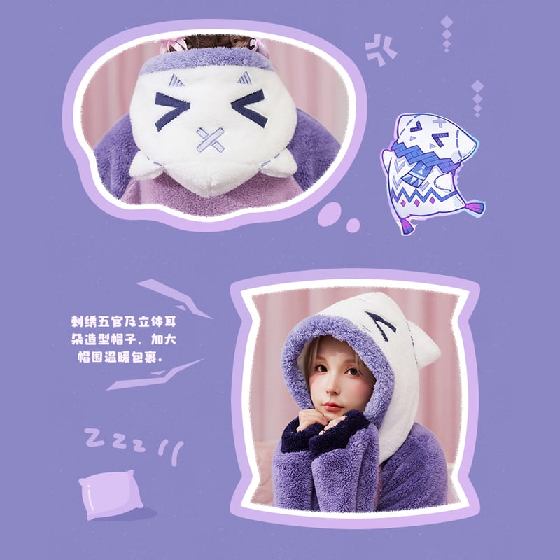 原神　鍾離イメージシリーズ ホームウェア　パジャマ アイマスク付き　Lサイズ 原神 鍾離イメージシリーズ ホームウェア アイマスク付き Genshin 2025