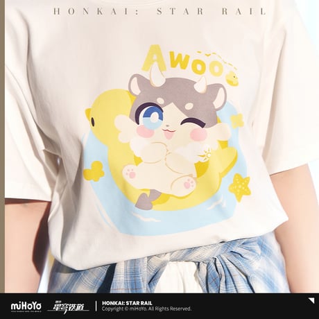 崩壊：スターレイル　miHoYo　ガオガオシリーズ　半袖Tシャツ（予約販売）2026年8月中国発売