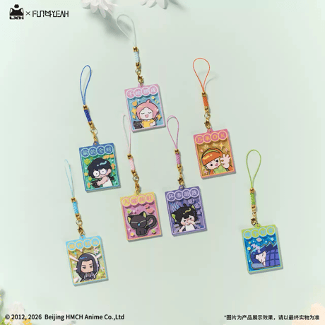 羅小黒戦記　FUN4YEAHコラボ　「なんじゃこりゃ」小黒シリーズ　アクリルお守り　※ブラインド商品（予約販売）