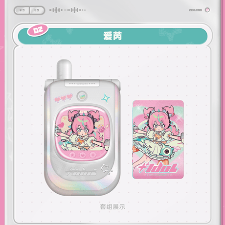ゼンレスゾーンゼロ　miHoYo　妄想綺夢シリーズ　第二弾　バッジ＆チェキカードセット（予約販売）2026年9月末中国発売