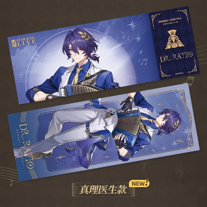 崩壊：スターレイル miHoYo 星鉄LIVEシリーズ チケット風カード