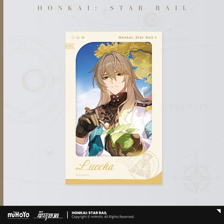 崩壊：スターレイル　miHoYo　星海を祝うシリーズ　フィルム風カード（予約販売）