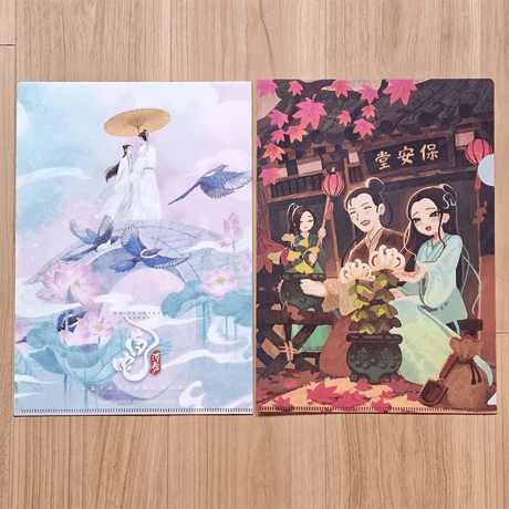 白蛇：浮生　A4クリアファイル【現品　白蛇：浮生シリーズのみ同時注文可　発送3～6週間】