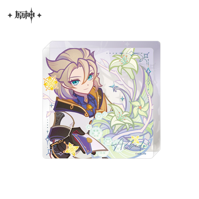 原神 miHoYo 芳信聆音時シリーズ 缶バッジ&アクリルブロック（予約販売
