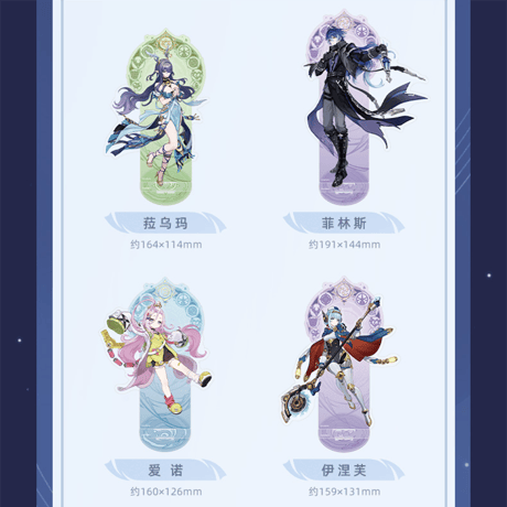 原神　miHoYo　ナド・クライテーマシリーズ　キャラクター　アクリルスタンド（予約販売）