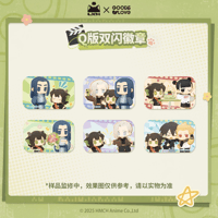 羅小黒戦記2　GOODSLOVEコラボ　「OK！カット！」シリーズ　 グリッター　Q版スクエアバッジ（予約販売）