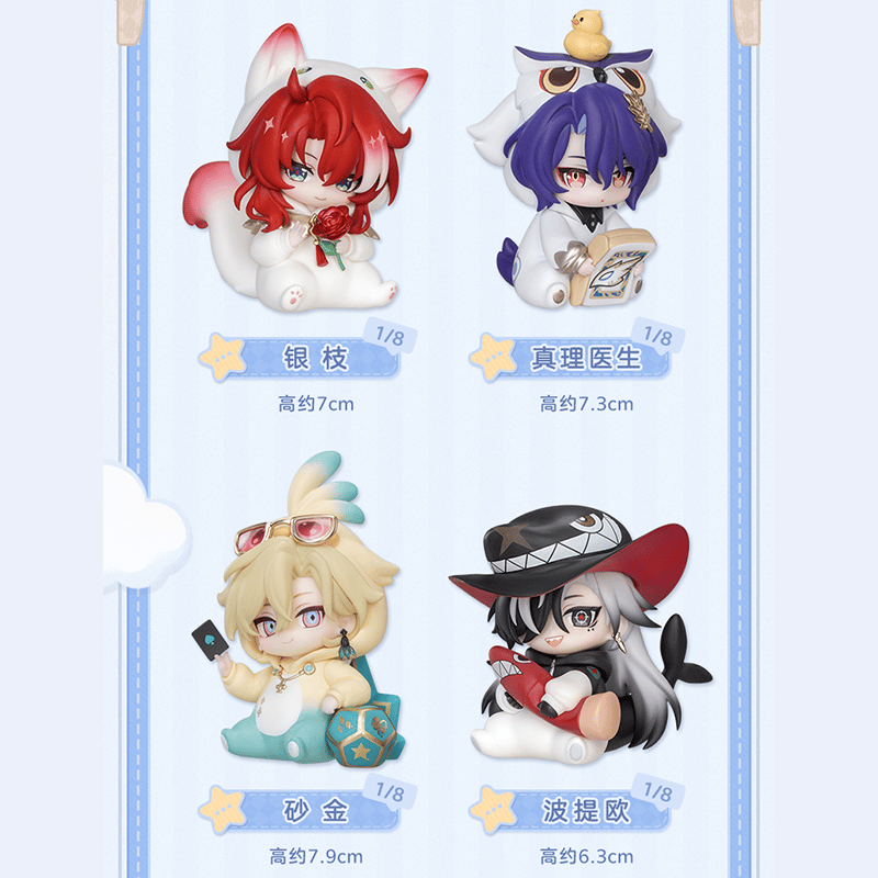 【崩壊スターレイル】男子寮シリーズ　Q版キャラクター　ミニフィギュア 崩壊：スターレイル miHoYo Myethosコラボ 男子寮シリーズ Q版