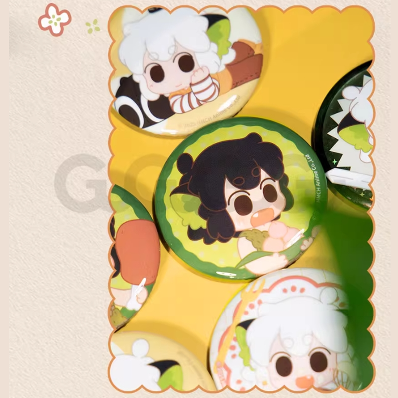 羅小黒戦記 GuGuGuGuコラボ ブリキ缶バッジ ※ブラインド商品（予約販売