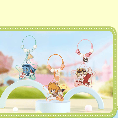 羅小黒戦記　TANMI SPACEコラボ　喵屿楽園シリーズ　アクリルチャーム　※ブラインド商品（予約販売）