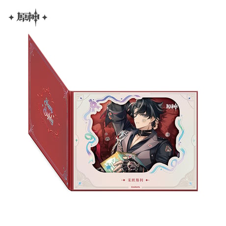 原神　miHoYo　命定之日シリーズ　フリップアップウィンドウ付き色紙　2025　Ver.5（予約販売）2026年8月上旬中国発売