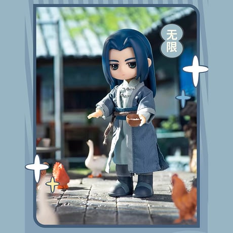 羅小黒戦記2　SIMONTOYSコラボ　BJD　着せ替えアクションフィギュア　※ブラインド商品（予約販売）