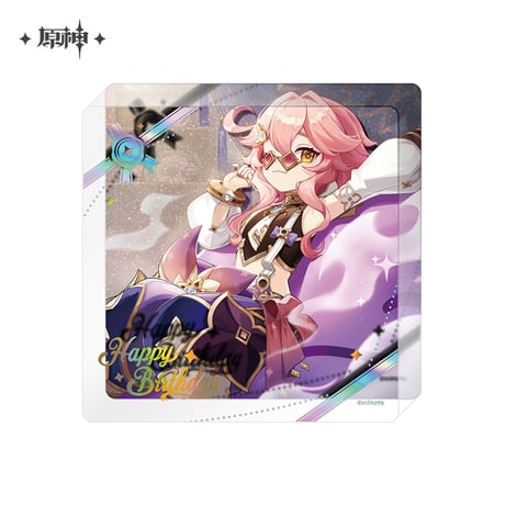 原神　miHoYo　命定之日シリーズ　キャラクター厚手アクリルコースター　2025　Ver.5（予約販売）2026年7月下旬中国発売