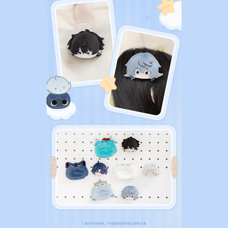 崩壊：スターレイル　miHoYo　男子寮ちびキャラシリーズ　ぬいぐるみバッジ（予約販売）