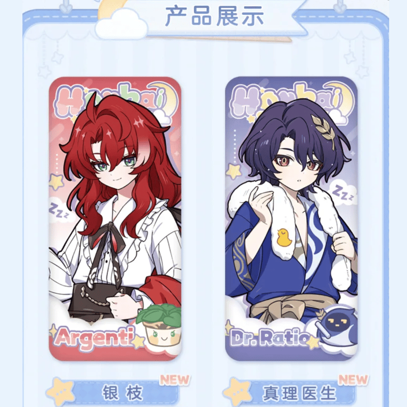 崩壊：スターレイル miHoYo 男子寮シリーズ スクエア缶バッジ Ver.1&2