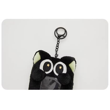 羅小黒戦記　momo物語コラボ　ふわふわちびぬいぐるみバッグ・カードホルダー（予約販売）2026年4月末中国発売