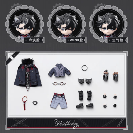 原神　miHoYo　リオセスリ　1/12 着せ替えアクションフィギュア（予約販売）　 2026年4月中国発売　※ご注文後キャンセル不可商品