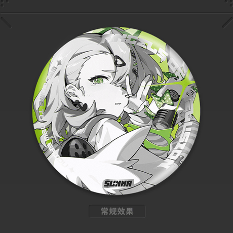 ゼンレスゾーンゼロ　miHoYo　影画シリーズ　リフレクター缶バッジ　妄想エンジェル（予約販売）