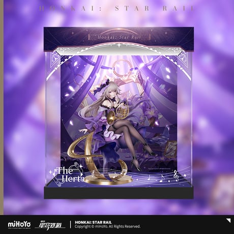 崩壊：スターレイル　miHoYo　マダム・へルタ1/8スケールフィギュア用　ディスプレイボックス【フィギュアを含まず】（予約販売）2026年4月中国発売