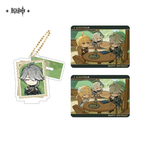 原神　miHoYo　留影叙佳期シリーズ　アクリルスタンド&カードセット（予約販売）