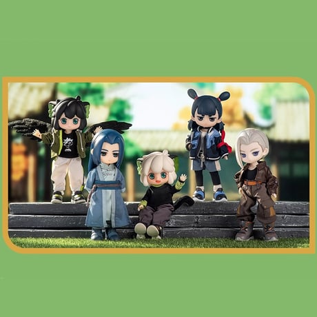 羅小黒戦記2　SIMONTOYSコラボ　BJD　着せ替えアクションフィギュア　※ブラインド商品（予約販売）