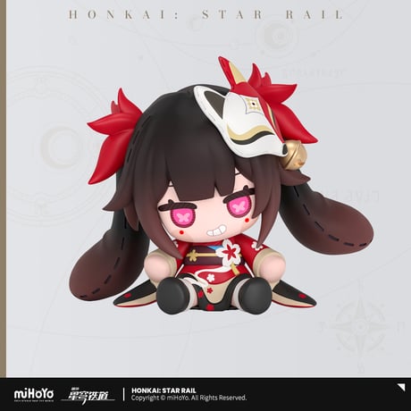 崩壊：スターレイル　miHoYo　HUGGY　BOOMコラボ　花火爆弾人形　可動式フィギュア（予約販売）2026年11月中国発売　※注文後のキャンセル不可商品