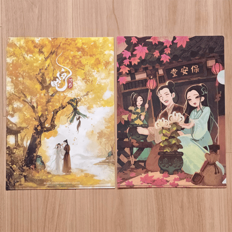 白蛇：浮生　A4クリアファイル【現品　白蛇：浮生シリーズのみ同時注文可　発送3～6週間】