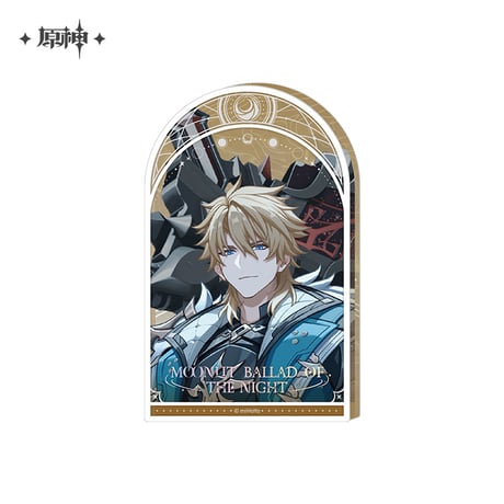 原神　miHoYo　「月夜の叙事詩」シリーズ　厚いアクリルスタンド（予約販売）2026年1月中国発売