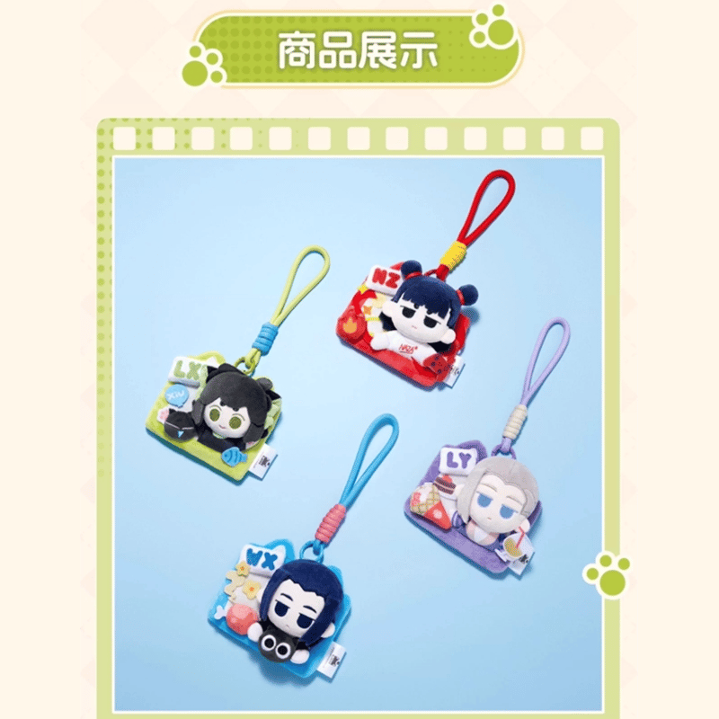 羅小黒戦記2 FUN4YEAHコラボ 定格時刻シリーズ ぬいぐるみカードケース
