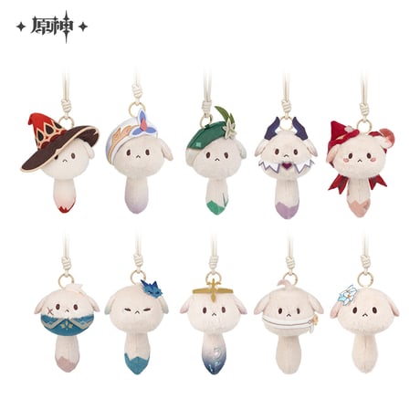 原神　miHoYo　お茶会の仲間ドドコ　ぬいぐるみチャーム　※ブラインド商品（予約販売）2026年9月末中国発売