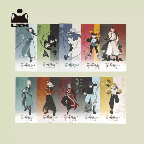 羅小黒戦記2　HMCH　キャラクターポストカード　10枚セット（予約販売）