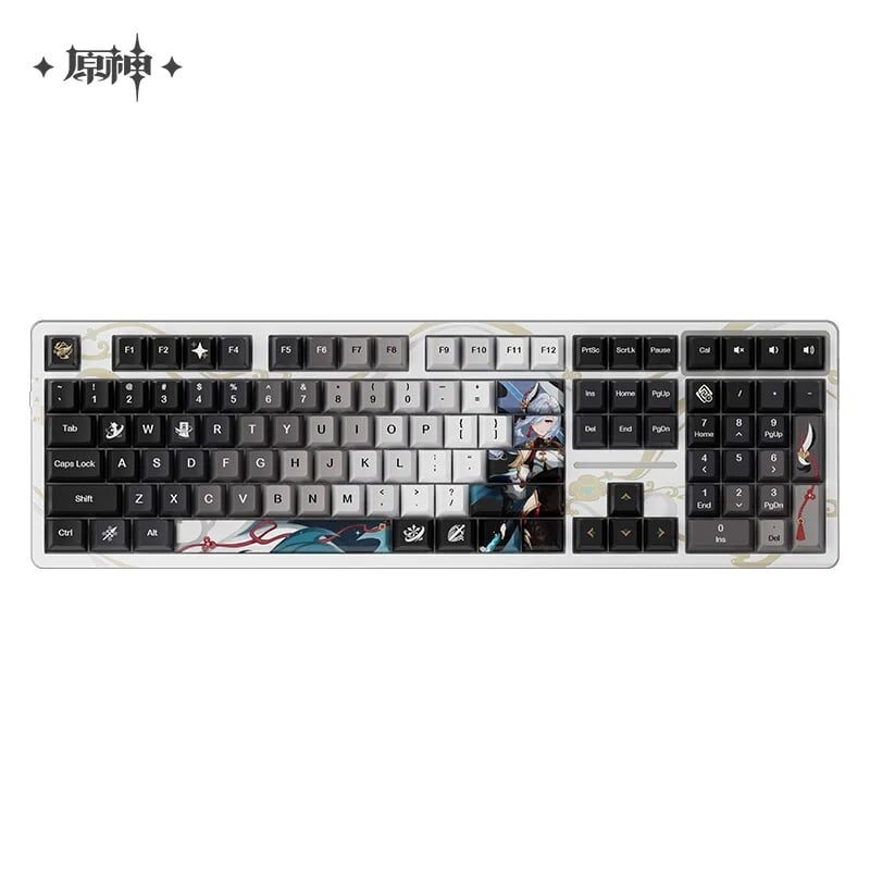 原神 miHoYo 申鶴·孤辰煢懐目メカニカルキーボード(予約販売 原神 miHoYo 申鶴·孤辰煢懐目メカニカルキーボード(予約販売