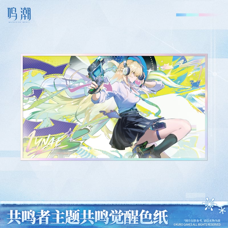 鳴潮 共鳴者テーマ 「共鳴解放」アクリル色紙（予約販売）2026年6月末