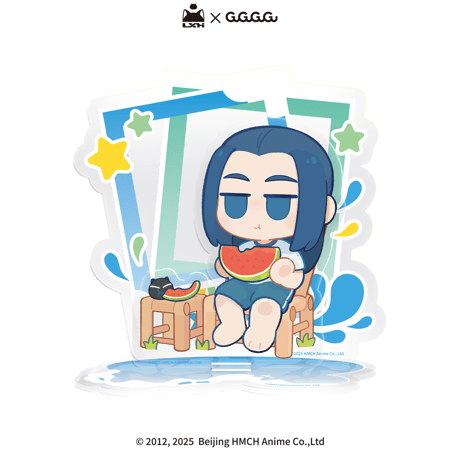 【不上，没货】羅小黒戦記　GuGuGuGuコラボ　納涼サマーシリーズ　アクリルスタンド（予約販売）【不上，没货】