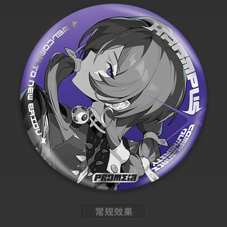 ゼンレスゾーンゼロ　miHoYo　影画シリーズ　リフレクター缶バッジ　プロメイア　クランプスの黒枝　Ver.2（予約販売）2026年9月末中国発売
