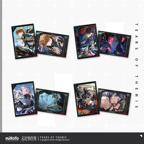 未定事件簿　miHoYo　萬霊局・妖聞簿シリーズ　異録記念カードセット（予約販売）