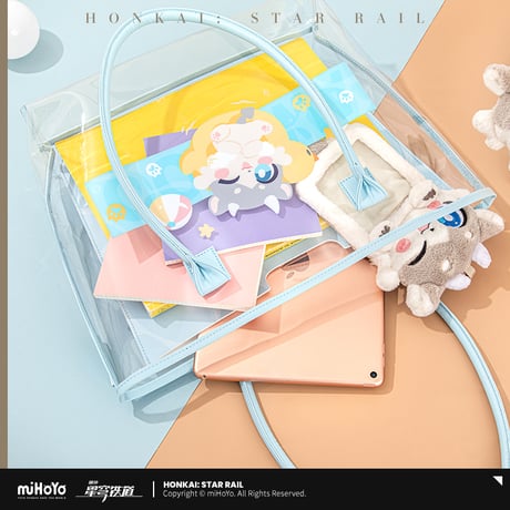 崩壊：スターレイル　miHoYo　ガオガオシリーズ　ジェリー風クリアトートバッグ（予約販売）