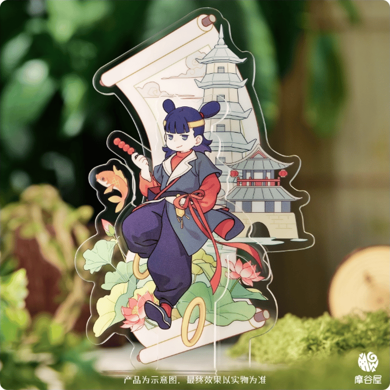 羅小黒戦記2 摩谷屋コラボ 寻踪シリーズ ダブルプレートアクリル