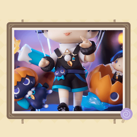 原神　miHoYo　APEXコラボ　幽夜綺想シリーズ　Q版フィギュア　放浪者（予約販売）2026年12月中国発売　※注文後のキャンセル不可商品